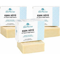 The Soap Factory El Yapımı Eşek Sütü-Klasik Katı Sabun 3x110 gr