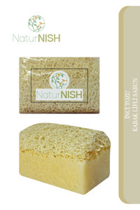 Naturnish Doğal Kabak Lifli Kabak Lifli Katı Sabun 120 gr
