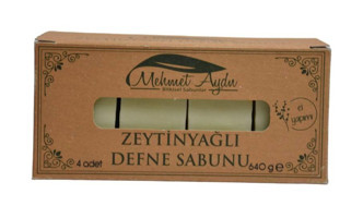 Mehmet Aydın Defne-Zeytinyağlı Katı Sabun 4x160 gr