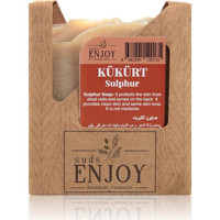 Sudsenjoyoil Doğal El Yapımı Kükürtlü Katı Sabun 100 gr