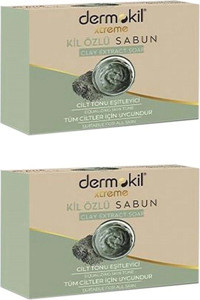 Dermokil Kil Özlü Katı Sabun 2x100 gr