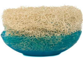 Teos Soap Doğal El Yapımı Kabak Lifli-Okyanus Katı Sabun 177 gr