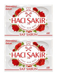Hacı Şakir Gül Katı Sabun 2x600 gr