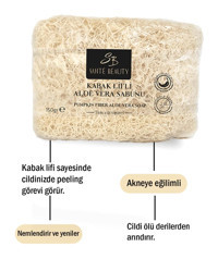 Sante Beauty Doğal Kabak Lifli Kabak Lifli Katı Sabun 150 gr