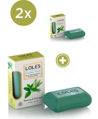 Lole'S Bitkisel Biberiye-Nane Katı Sabun 2x150 gr