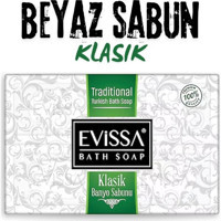 Evissa Klasik Beyaz Katı Sabun-Klasik Katı Sabun 4x150 gr