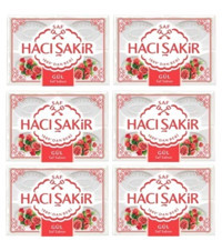Hacı Şakir Gül Katı Sabun 6x600 gr