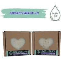 Unicuslife Doğal El Yapımı Lavanta Katı Sabun 2x100 gr