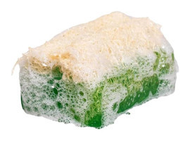 Cokleas Doğal Aloe Vera-Kabak Lifli Katı Sabun 120 gr