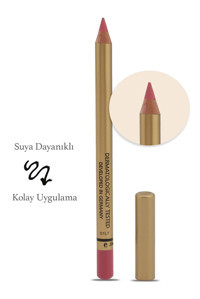 Brooklin No:225 Suya Dayanıklı İnce Kalıcı Mat Dudak Kalemi Pembe