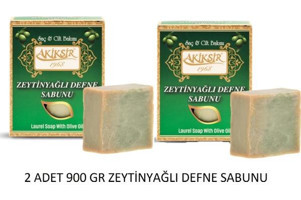 Akiksir Defne-Zeytinyağlı Katı Sabun 2x900 gr
