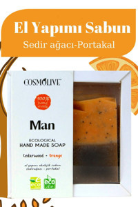 Cosmolive El Yapımı Portakal-Sandal Ağacı Katı Sabun 100 gr