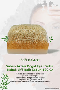 Budukkanda Dekoratif Hediyelik Ballı-Kabak Lifli Katı Sabun 130 gr