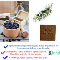 Seonland Doğal El Yapımı Ardıç Katranı Katı Sabun 1 kg