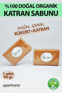 Aytan Home Katran-Kükürt-Mantar Katı Sabun 90 gr