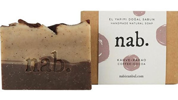 Nab. Doğal El Yapımı Kahve-Kakao Katı Sabun 100 gr