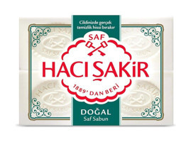 Hacı Şakir Doğal Beyaz Katı Sabun 4x200 gr