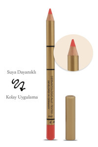 Brooklin No:214 Suya Dayanıklı İnce Kalıcı Mat Dudak Kalemi Turuncu