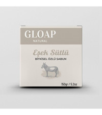 Gloap Natural Bitkisel Eşek Sütü Katı Sabun 150 gr