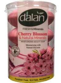 Dalan Doğal Kiraz Çiçeği Katı Sabun 4x110 gr