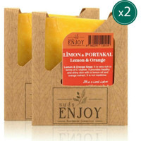 Sudsenjoyoil Doğal El Yapımı Limon-Portakal Katı Sabun 2x100 gr