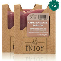 Sudsenjoyoil Doğal El Yapımı Adrıç Katran Katı Sabun 2x100 gr