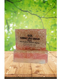 Nursima Doğal Kabak Lifli Gül-Kabak Lifli Katı Sabun 100 gr