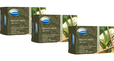 Mecitefendi Organik Organik Aloe Vera Katı Sabun 3x125 gr