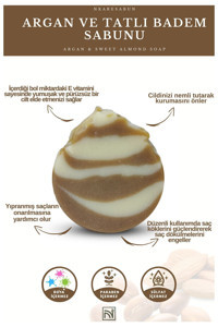 Nkare Argan-Badem Katı Sabun 100 gr