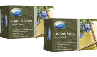 Mecitefendi Organik Ardıç Katranı Katı Sabun 2x125 gr