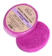 Enjoy Doğal El Yapımı Lavanta Katı Sabun 125 gr
