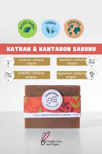 Badecanlar Kozmetik Kantaron-Katran Katı Sabun 100 gr