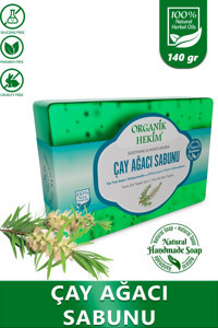 Organik Hekim Organik Çay Ağacı Yağı Katı Sabun 140 gr