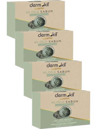 Dermokil Kil Özlü Katı Sabun 4x100 gr