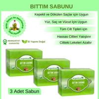 Hanzade Bitkisel Bitkisel Bıttım Katı Sabun 3x140 gr