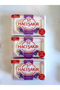 Hacı Şakir Lavanta Katı Sabun 3x150 gr