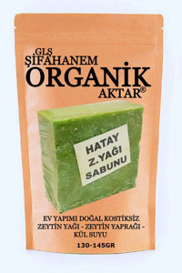 Glş Şifahanem Organik Aktar Organik Zeytinyağlı Katı Sabun 145 gr