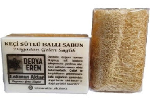 Derya Eren Ballı-Kabak Lifli-Keçi Sütlü Katı Sabun 2x120 gr