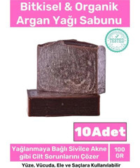 Carlburn Bitkisel Organik Argan Yağı Katı Sabun 10x100 gr