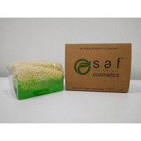 Saf Cosmetics Aloe Vera-Kabak Lifli Katı Sabun 140 gr