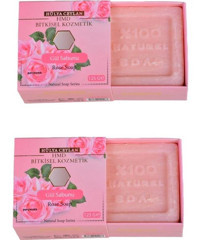 Hmd Bitkisel Kozmetik Bitkisel Gül Katı Sabun 2x125 gr