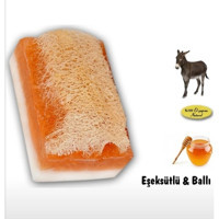 Abu Şifa El Yapımı Doğal Ballı-Kabak Lifli Katı Sabun 120 gr