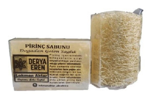 Derya Eren Kabak Lifli-Pirinç Katı Sabun 2x120 gr