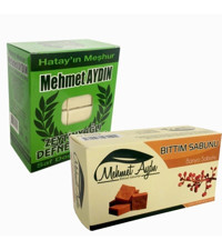 Mehmet Aydın Bitkisel Bıttım-Defne-Zeytinyağlı Katı Sabun 480 gr