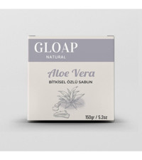 Gloap Natural Bitkisel Aloe Vera Katı Sabun 150 gr