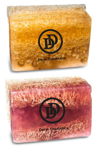 Derin Cosmetics Doğal Kabak Lifli Kabak Lifli-Prinç Katı Sabun 130 gr