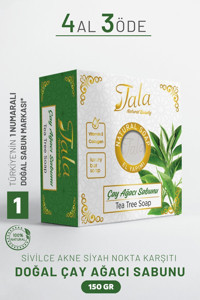 Tala Akne Karşıtı Çay Ağacı Katı Sabun 150 gr