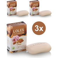Lole'S Bitkisel Badem Katı Sabun 3x100 gr