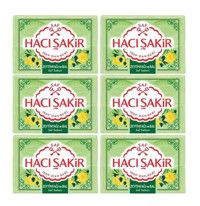 Hacı Şakir Zeytinyağlı Katı Sabun 6x600 gr