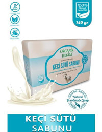 Organik Hekim Doğal Organik Keçi Sütü-Kolajen Katı Sabun 140 gr